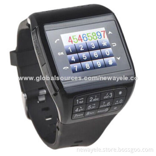 2014 Fashion Quad Band Watch Phone with Keypad